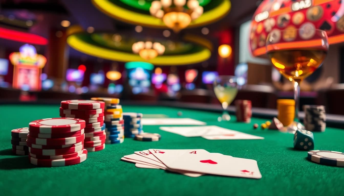 Permainan kasino di meja poker dengan kartu dan chip, menunjukkan cara membuat https://abrakamakra.cz/jak-vyrobit-hackovanou-meduzu/ yang menarik.