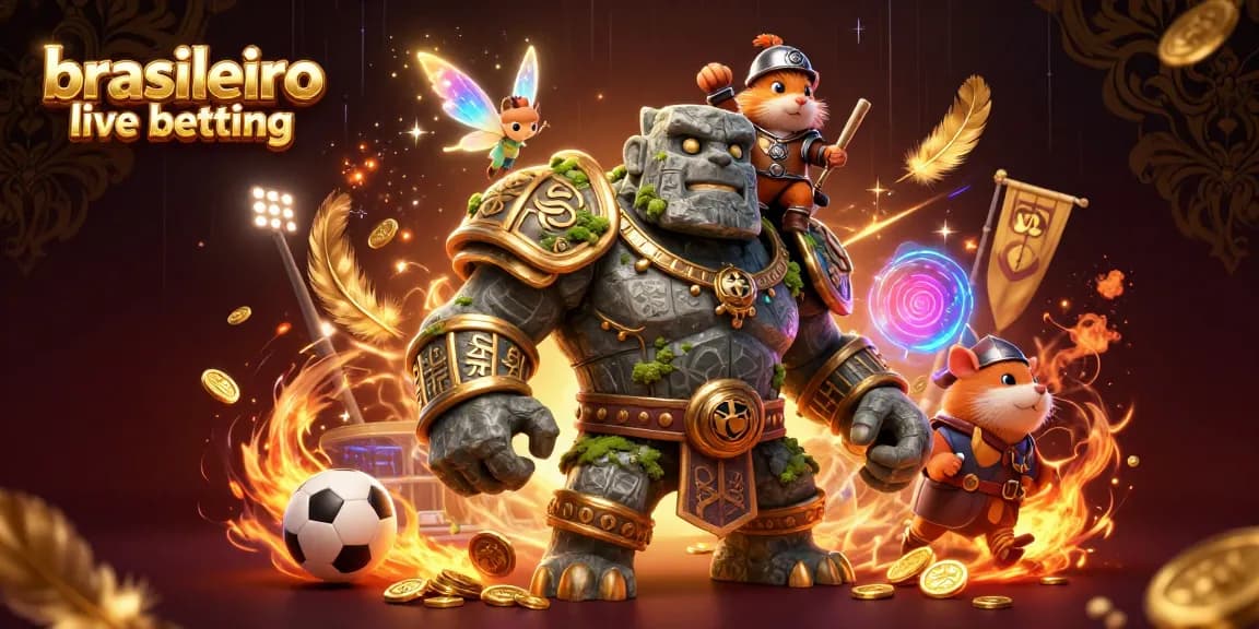Engage in brasileiro live betting with dynamic action, epic characters, and vibrant casino elements.