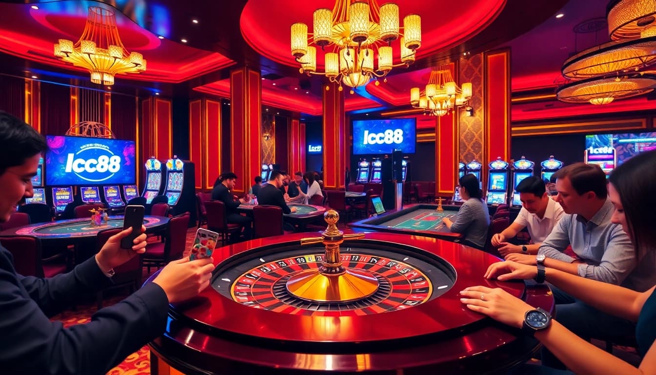 Experience the excitement and luxury of lc88 casino gaming with dynamic roulette and poker tables.