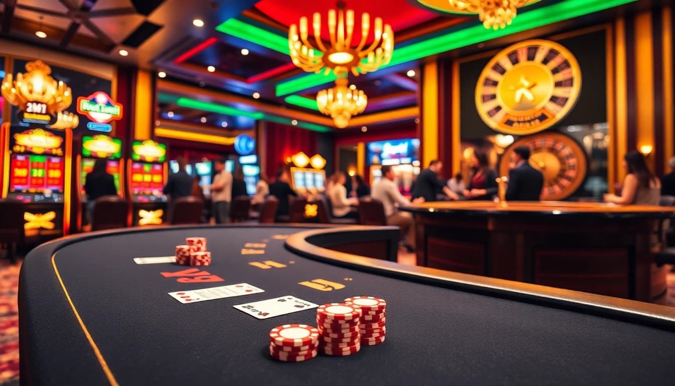 Experience the thrill of mb66 at a luxurious online casino with vibrant gaming action.