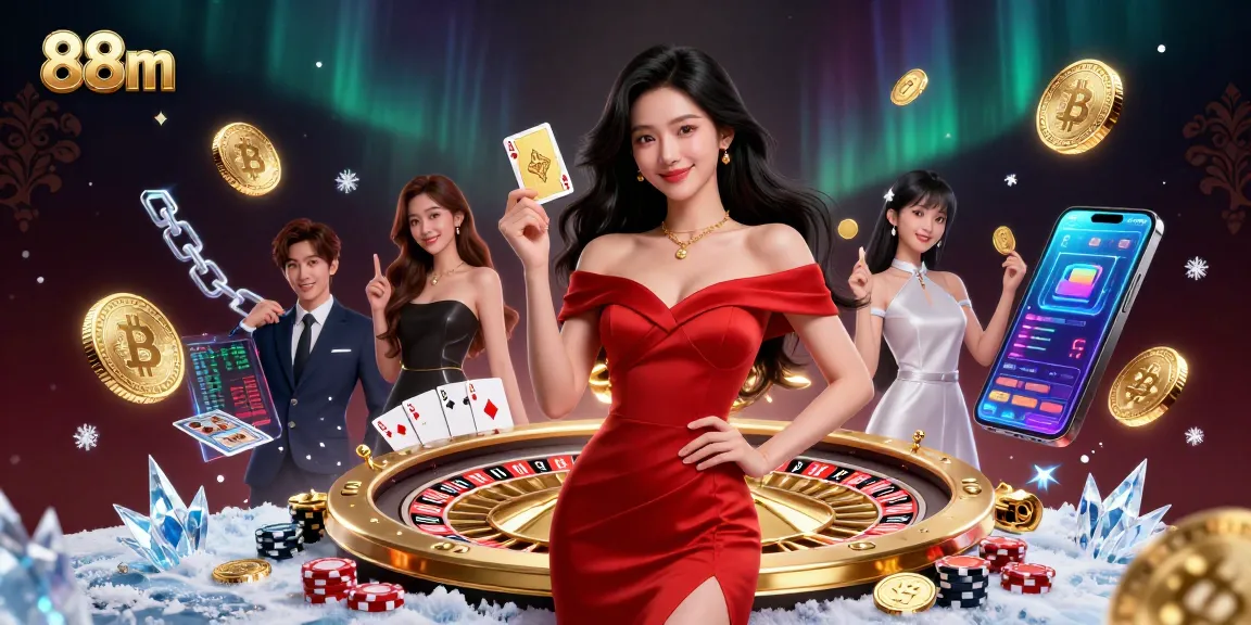 Engage in exciting gameplay and win big with 88m featuring glamorous casino elements.