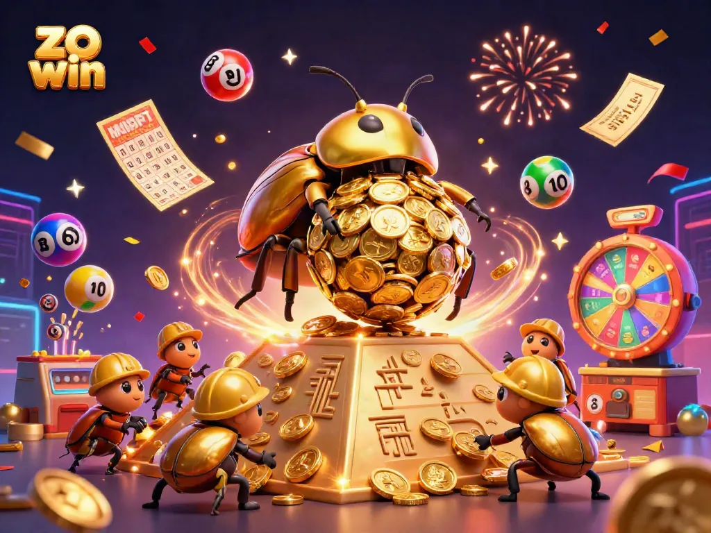 Engage in thrilling gameplay with zo win featuring vibrant casino elements and golden treasures