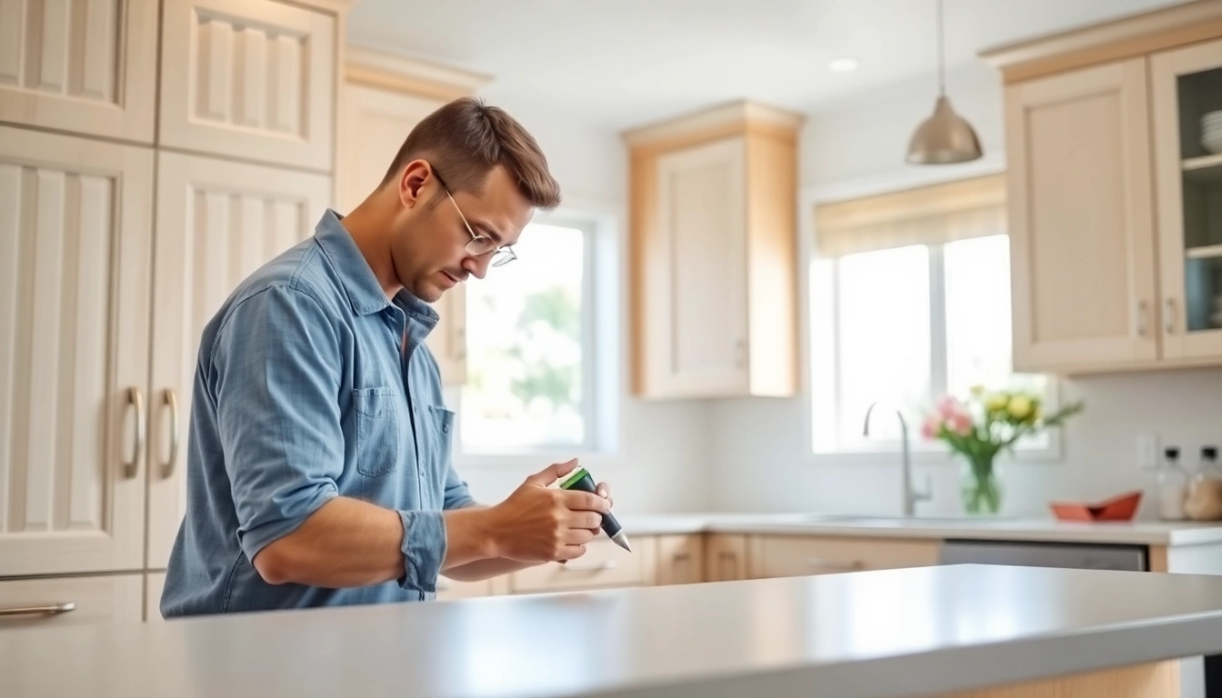 Upgrade your space with Cabinet Refacing Clearwater FL in a modern kitchen setting.