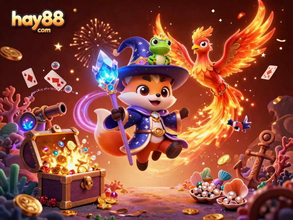 Engage with thrilling casino activities at hay88 com featuring vibrant 3D characters and action-packed game elements.