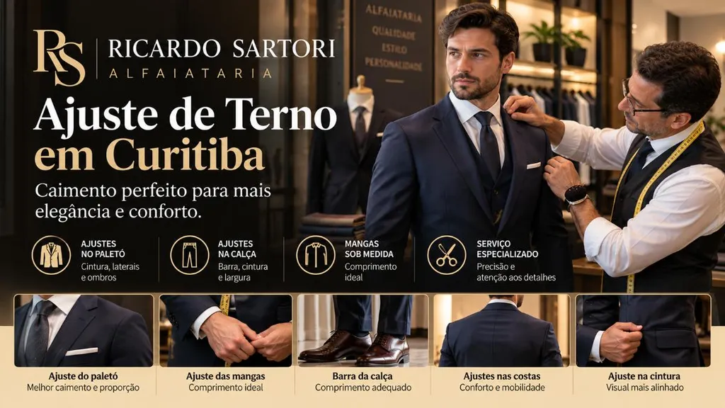 Ajuste de Terno em Curitiba