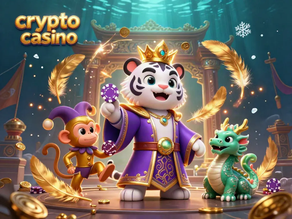 Experience the thrill of crypto casino gaming with charismatic characters and immersive visuals.