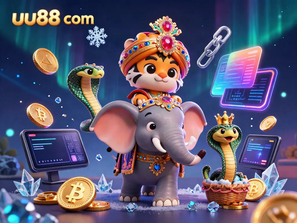 Experience thrilling gaming at uu88 com featuring a colorful 3D scene with animated characters and vibrant casino elements.