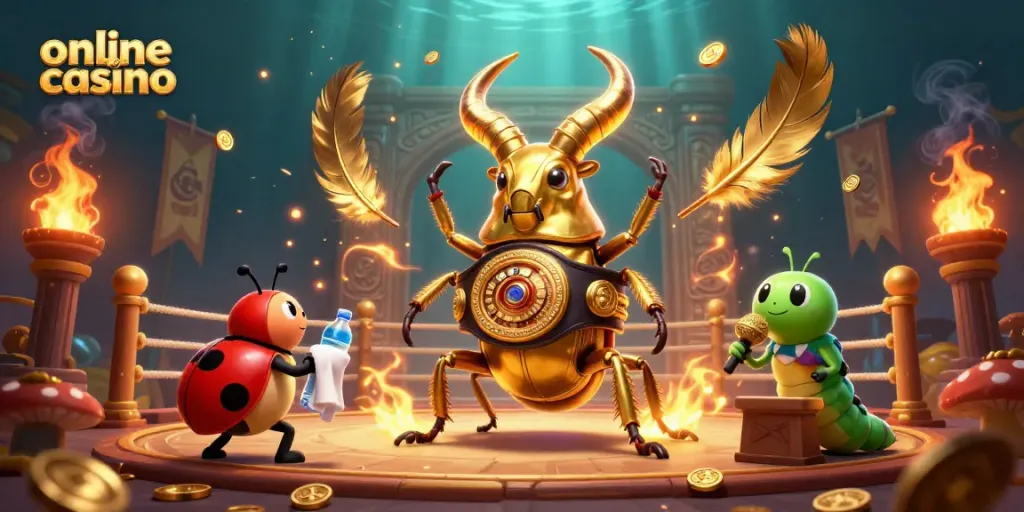Engage with thrilling online casino action in 2026 featuring a giant beetle champion