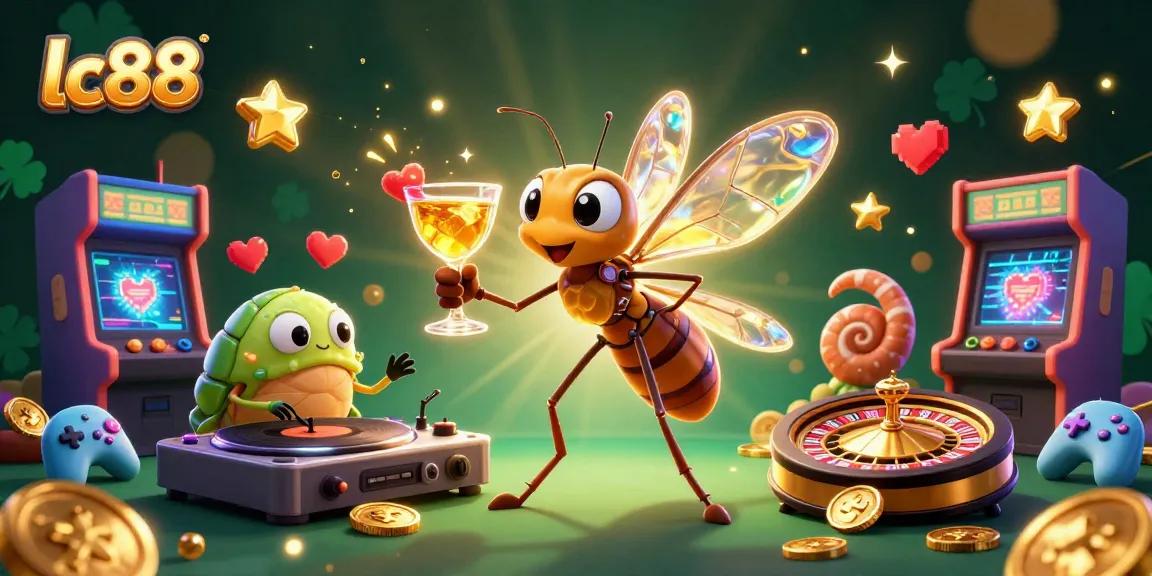 Play and win big at lc88 with a vibrant casino scene featuring engaging characters and games
